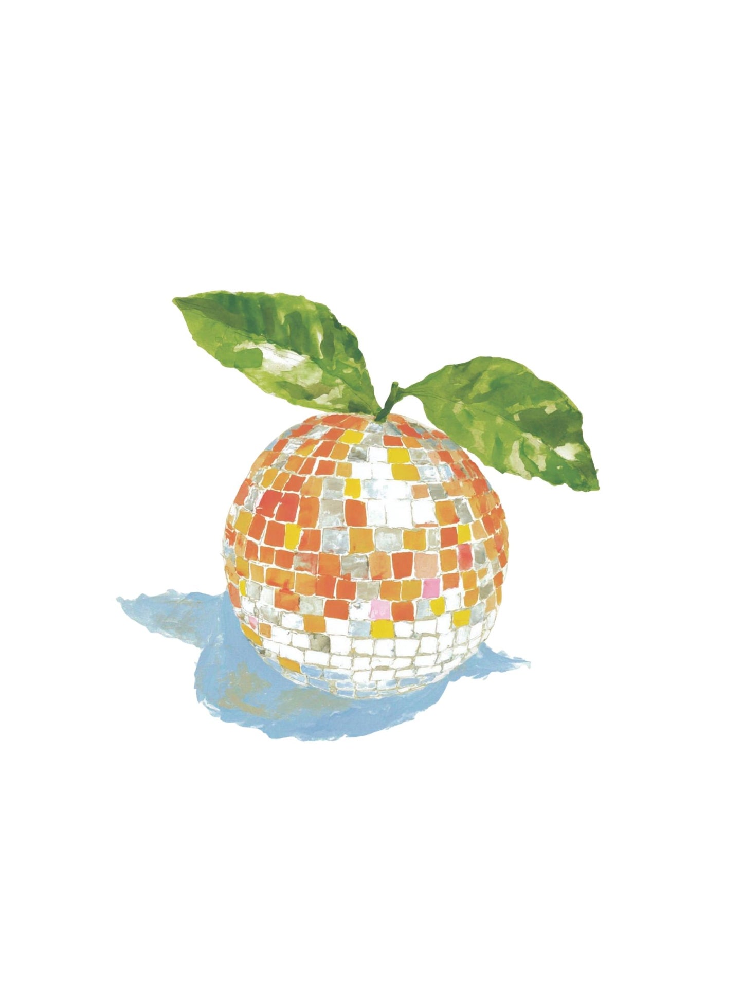 Orange Disco - Art Print