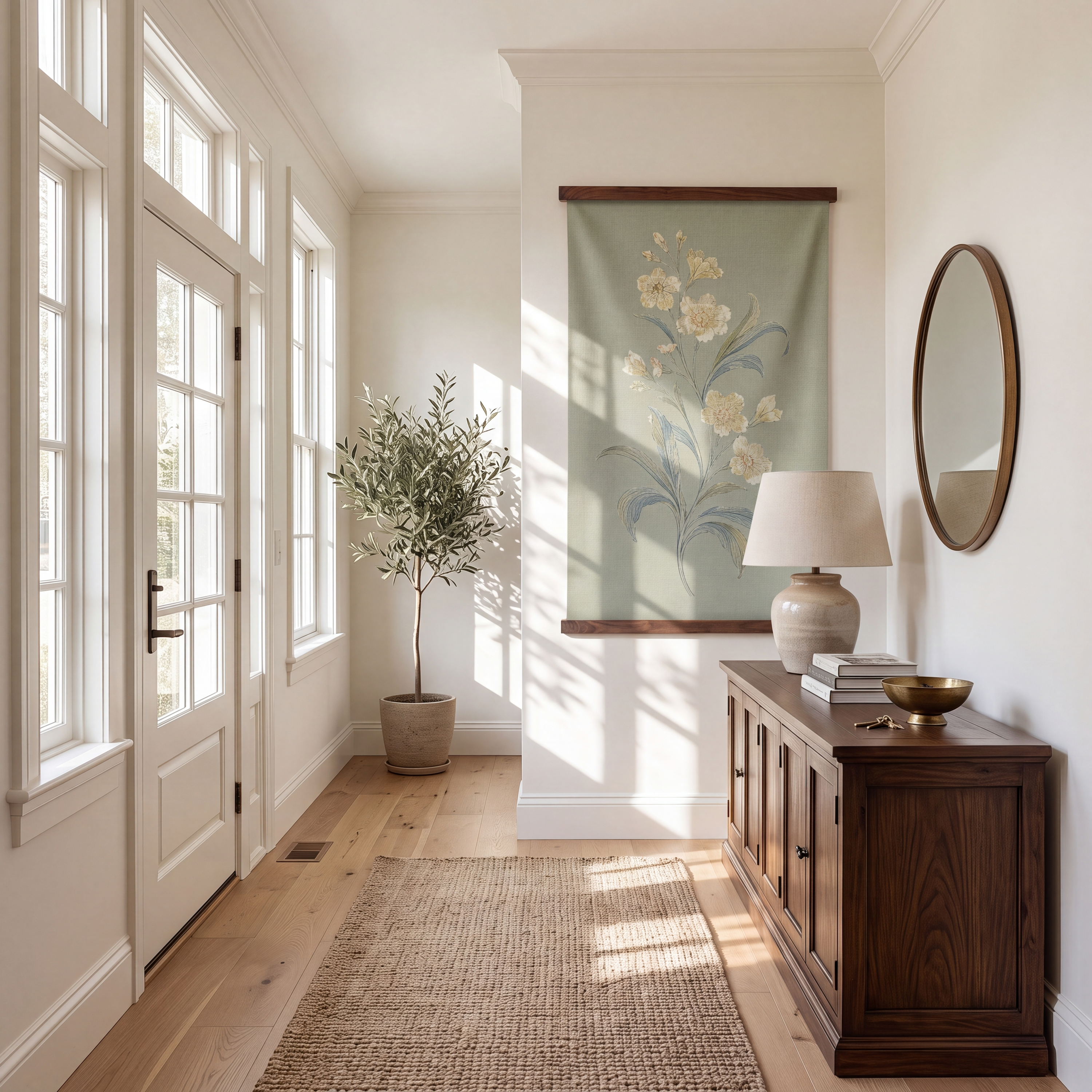 Orange County Olive Botanical Study - Tapestry
