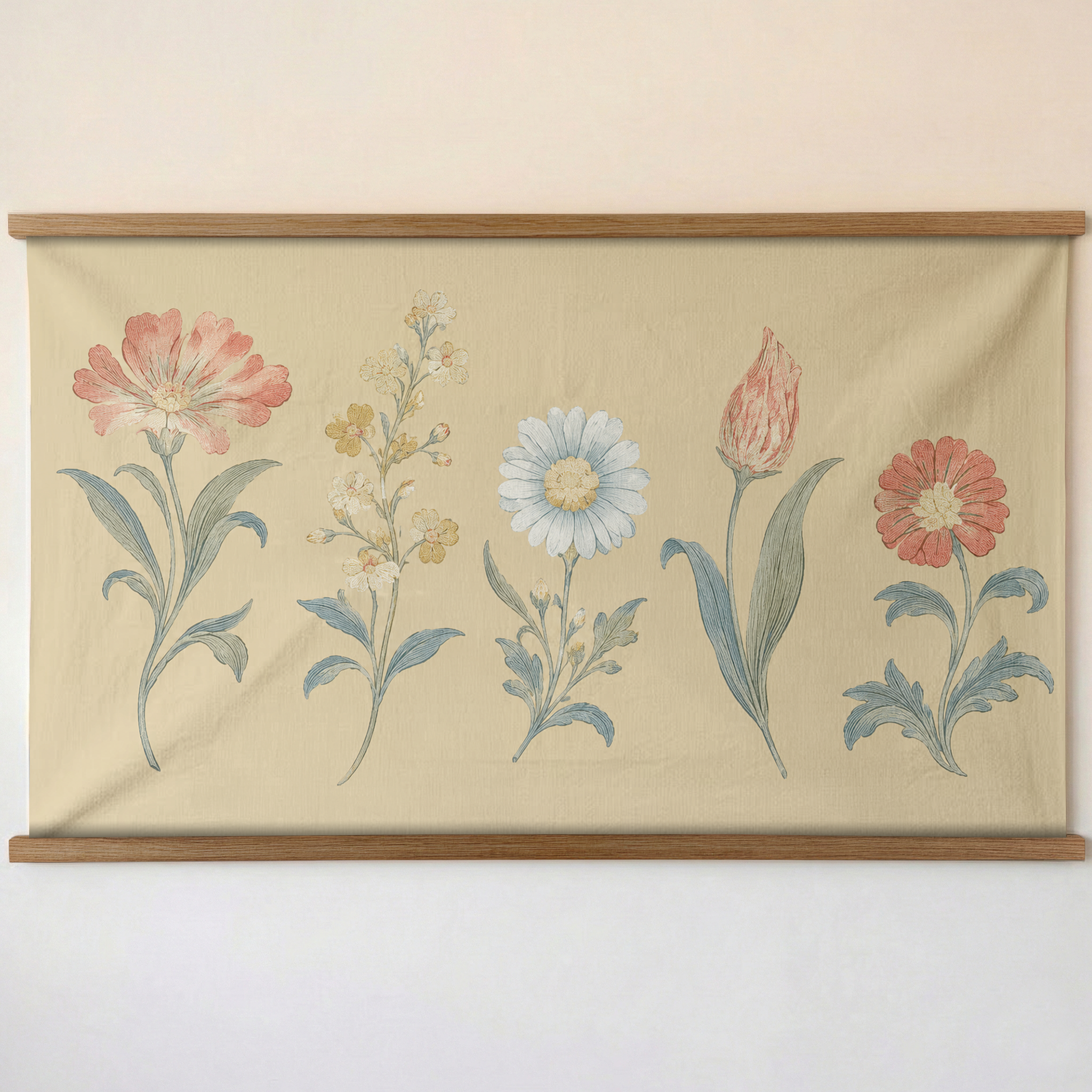 Orange County Pavlova Botanical Study - Tapestry