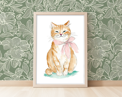 Orange Tabby - Art Print
