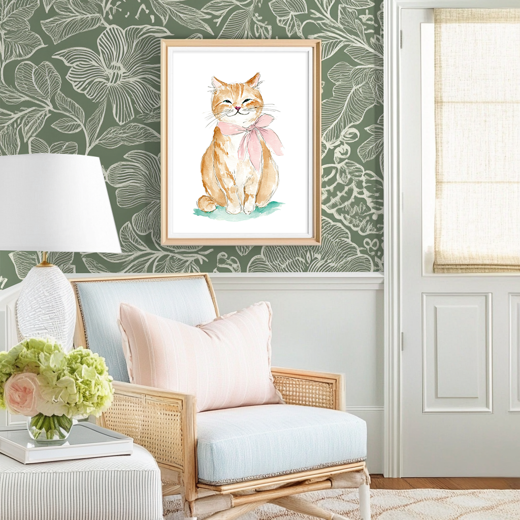 Orange Tabby - Art Print