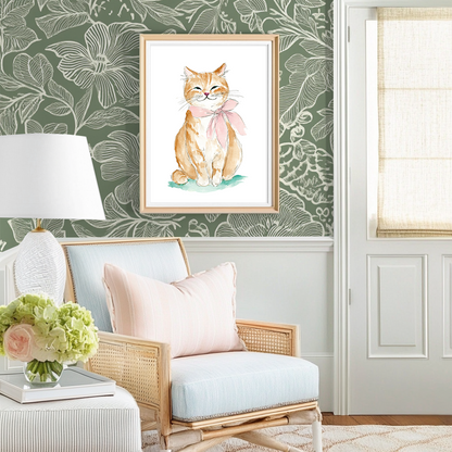 Orange Tabby - Art Print