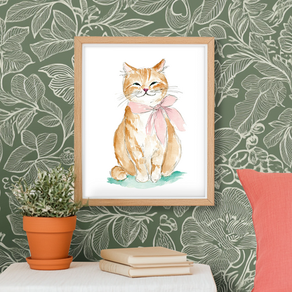 Orange Tabby - Art Print