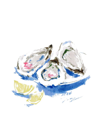 Oyster Hour - Art Print