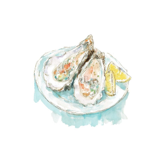 Oyster for the Table - Art Print