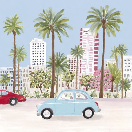 Palm Drive -  Art Print
