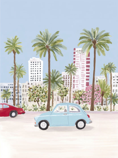 Palm Drive -  Art Print