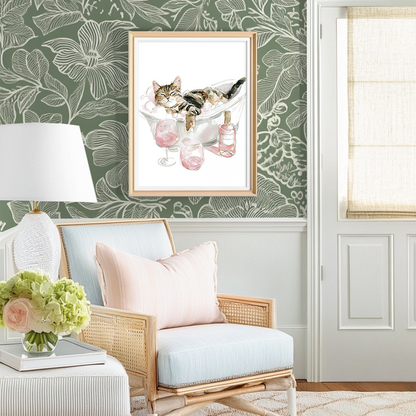 Paws & Prosecco - Art Print