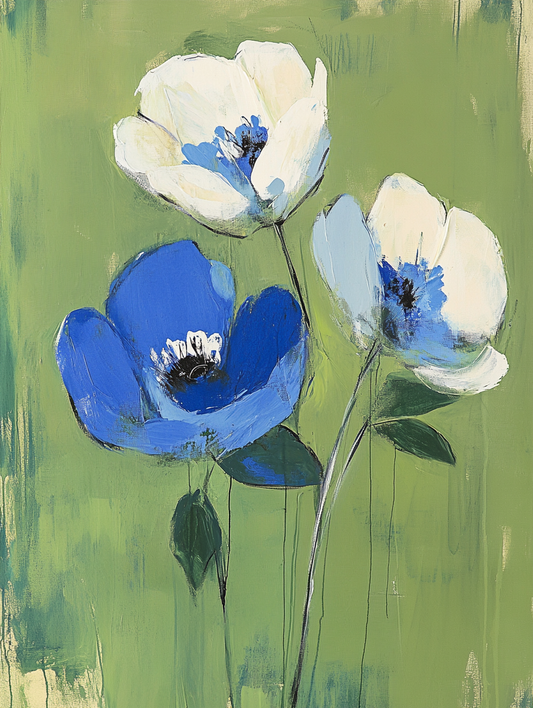 Peak of Blue - Art Print