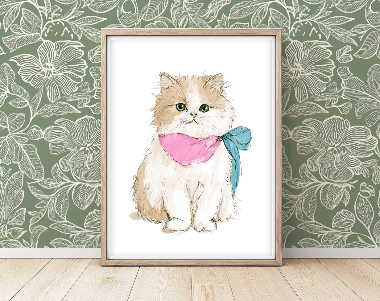 Proper Persian Fold - Art Print