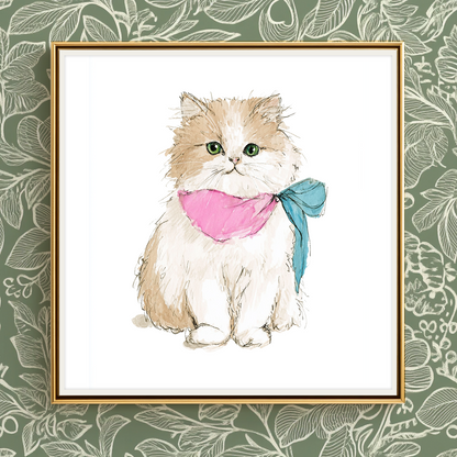 Proper Persian Fold - Art Print