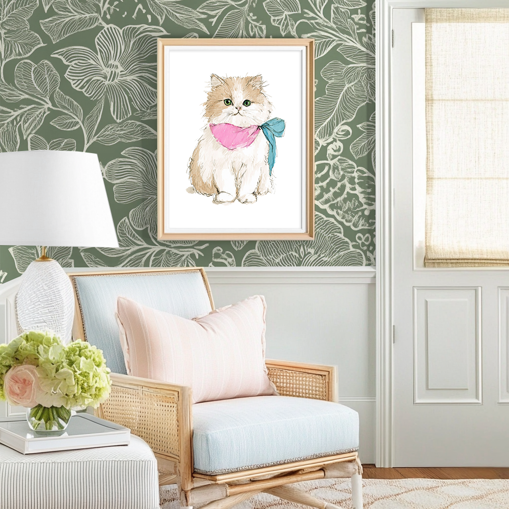 Proper Persian Fold - Art Print