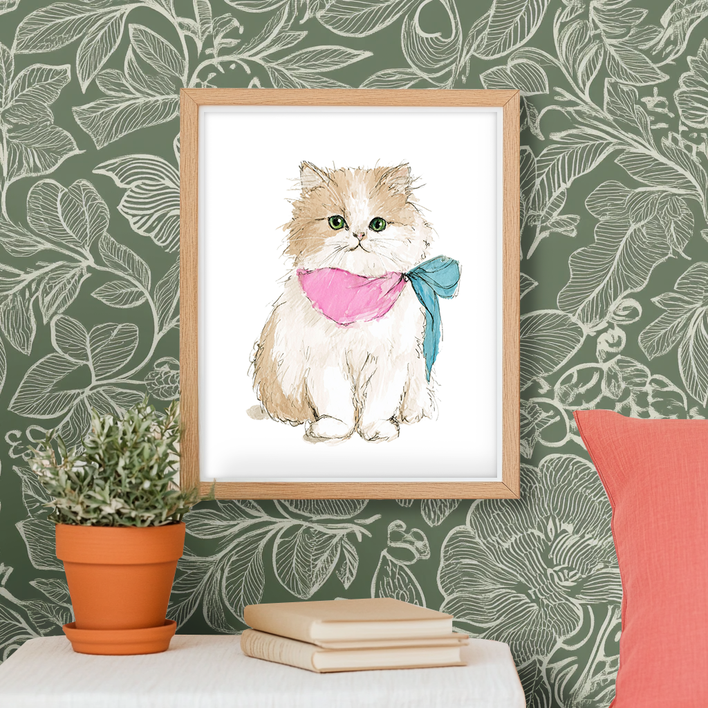 Proper Persian Fold - Art Print