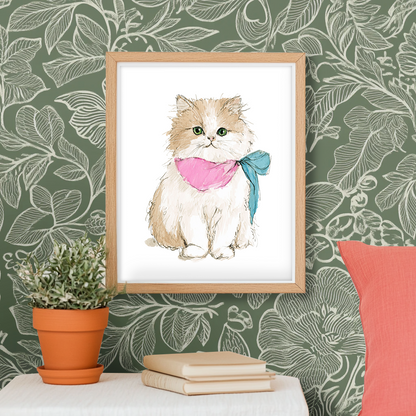 Proper Persian Fold - Art Print