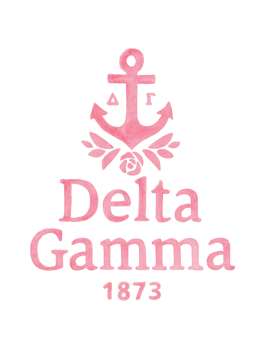 Pink Anchor - Art Print