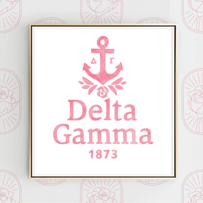 Pink Anchor - Art Print