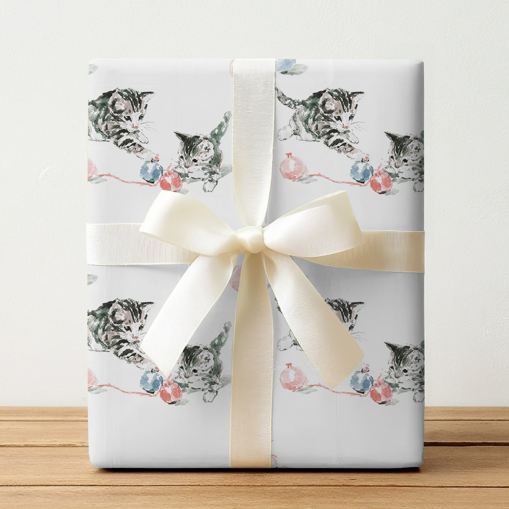 Playful Kitties - Wrapping Paper
