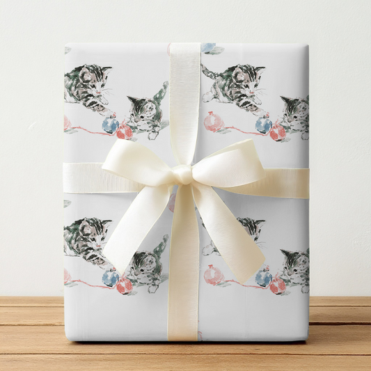 Playful Kitties - Wrapping Paper