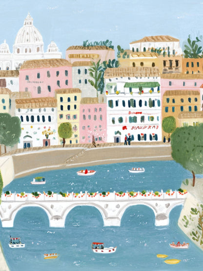 Postcard From Rome -  Art Print