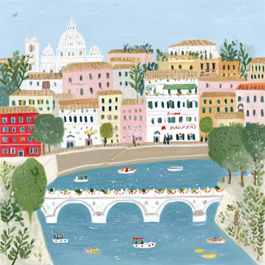 Postcard From Rome -  Art Print