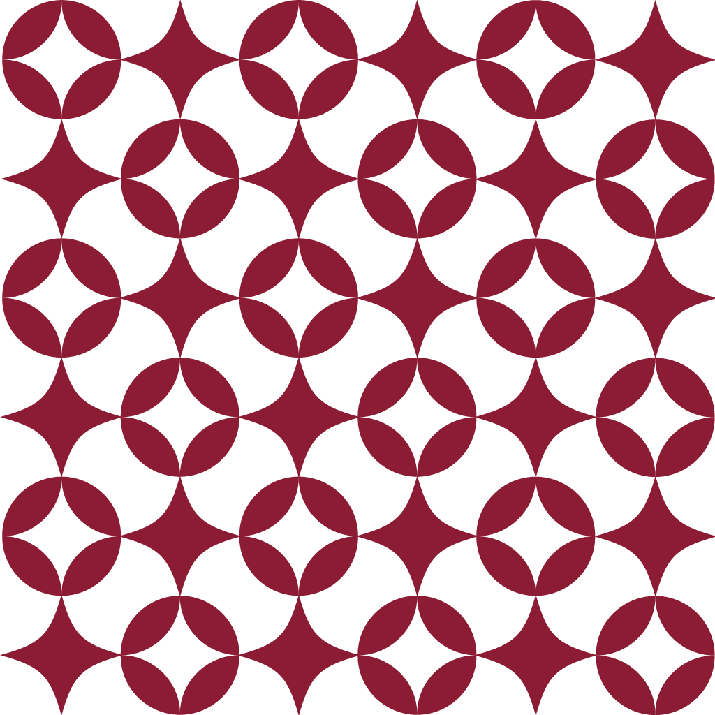Radiant Badge Motif Wallpaper