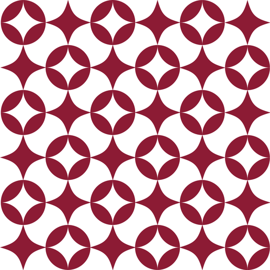 Radiant Badge Motif Wallpaper
