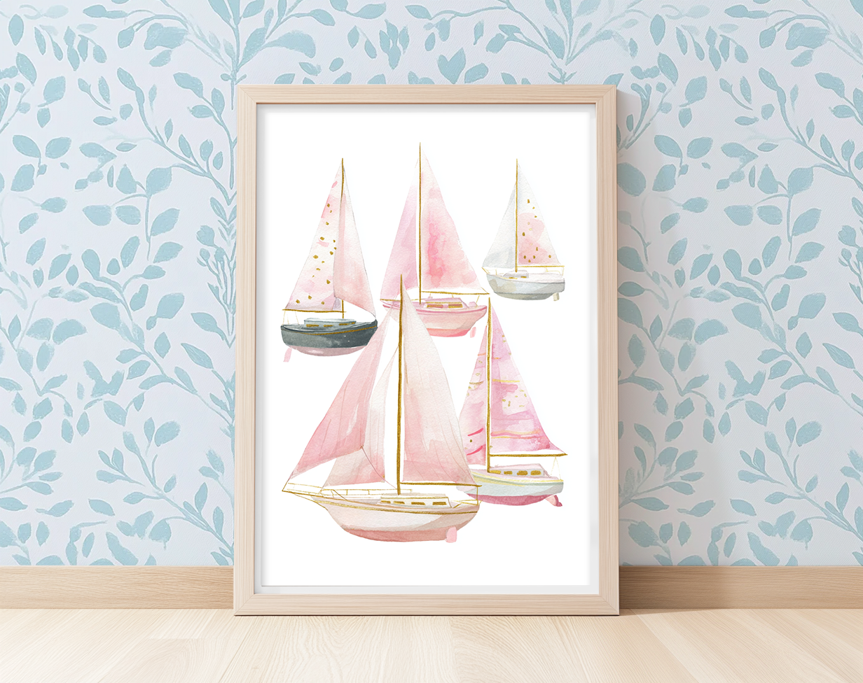 Sailing Day - Art Print