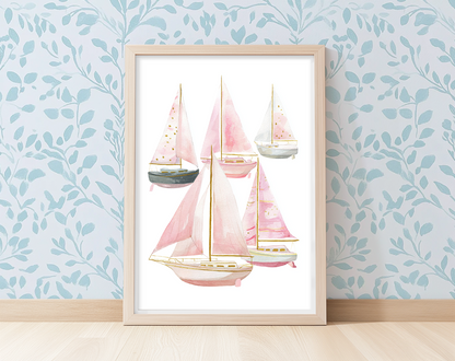Sailing Day - Art Print