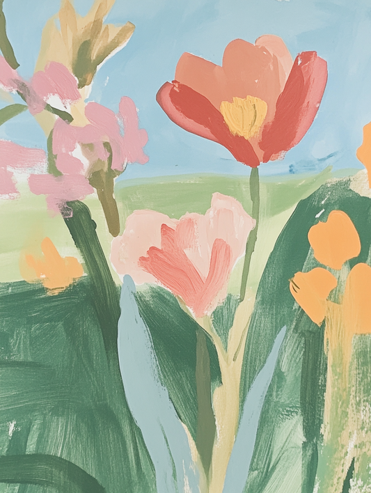 Shiz Flowers - Art Print