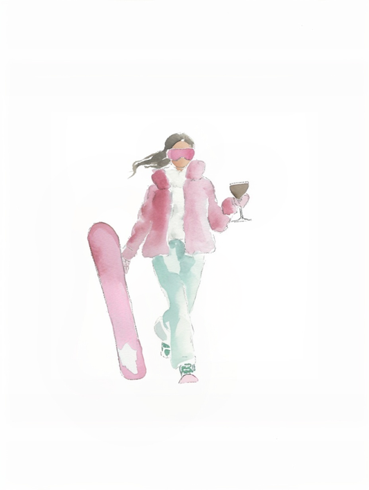 Shred & Sip - Art Print