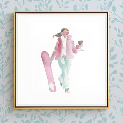 Shred & Sip - Art Print