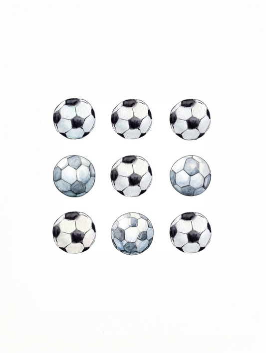 Soccer Days - Art Print