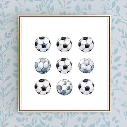 Soccer Days - Art Print