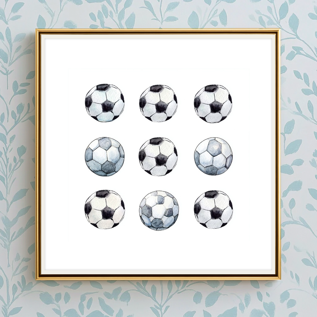 Soccer Days - Art Print