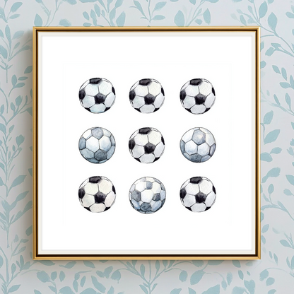 Soccer Days - Art Print