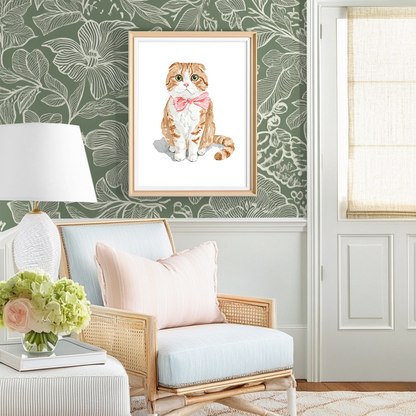 Soft Scottish Fold - Art Print
