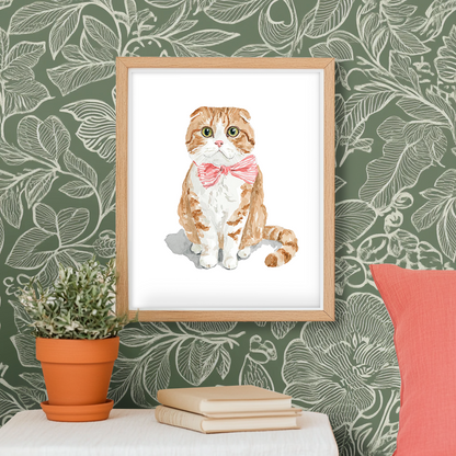 Soft Scottish Fold - Art Print