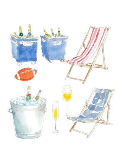 Southern Saturday - Art Print