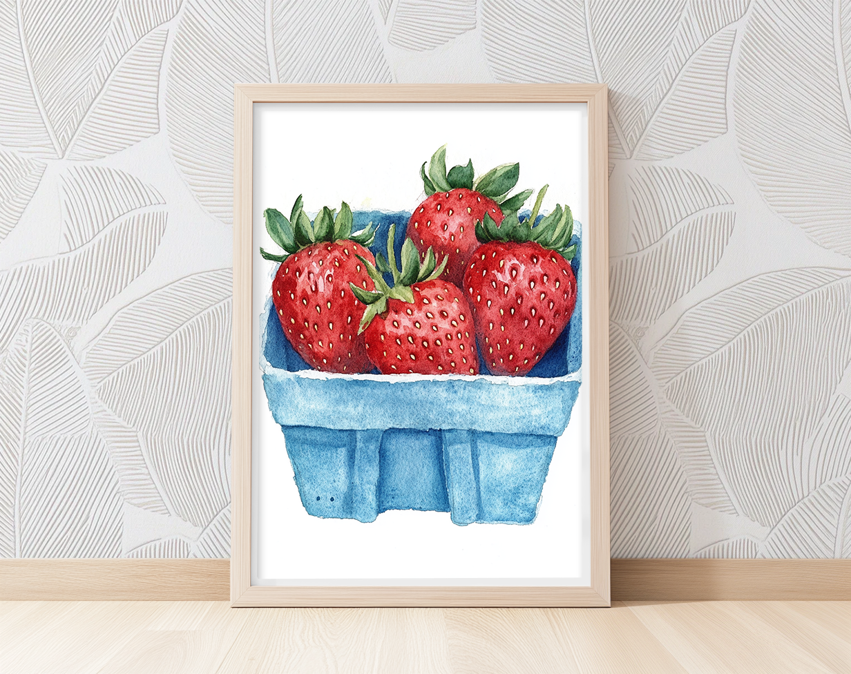Strawberry Summer - Art Print