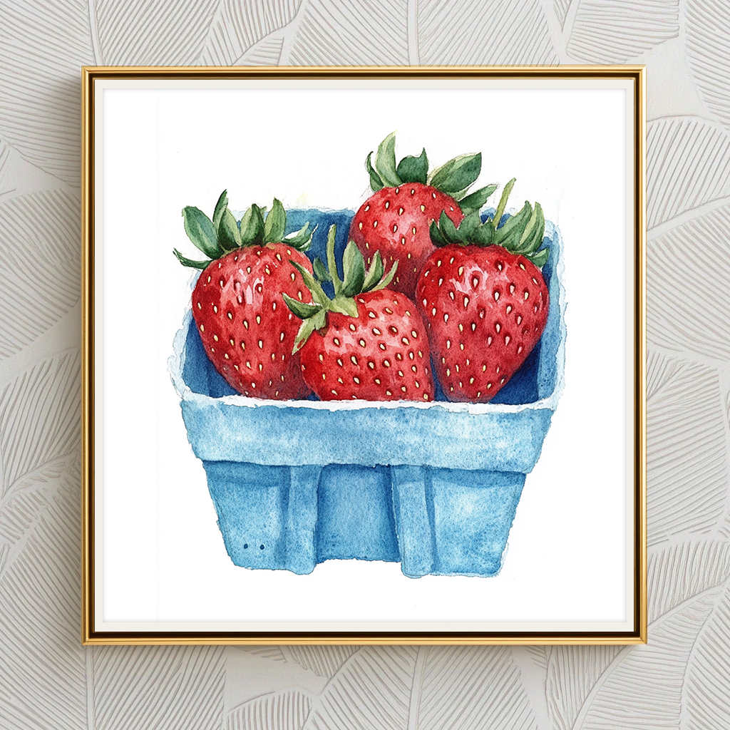 Strawberry Summer - Art Print