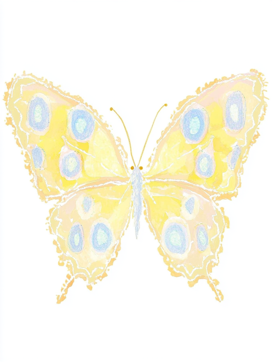 Summer Butterfly - Art Print