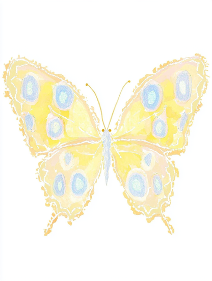 Summer Butterfly - Art Print