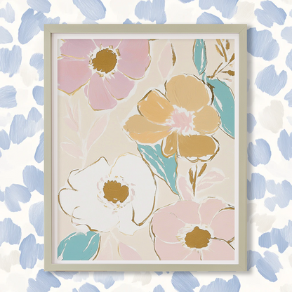 Sunwashed Petals - Art Print