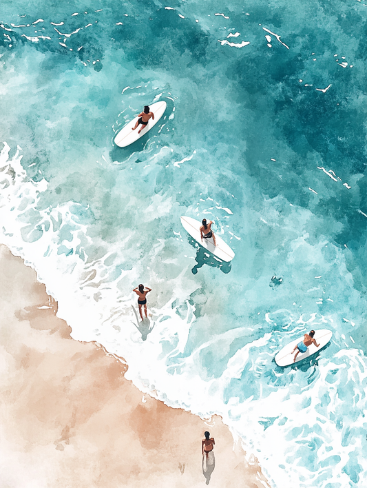 Surf's Up - Art Print
