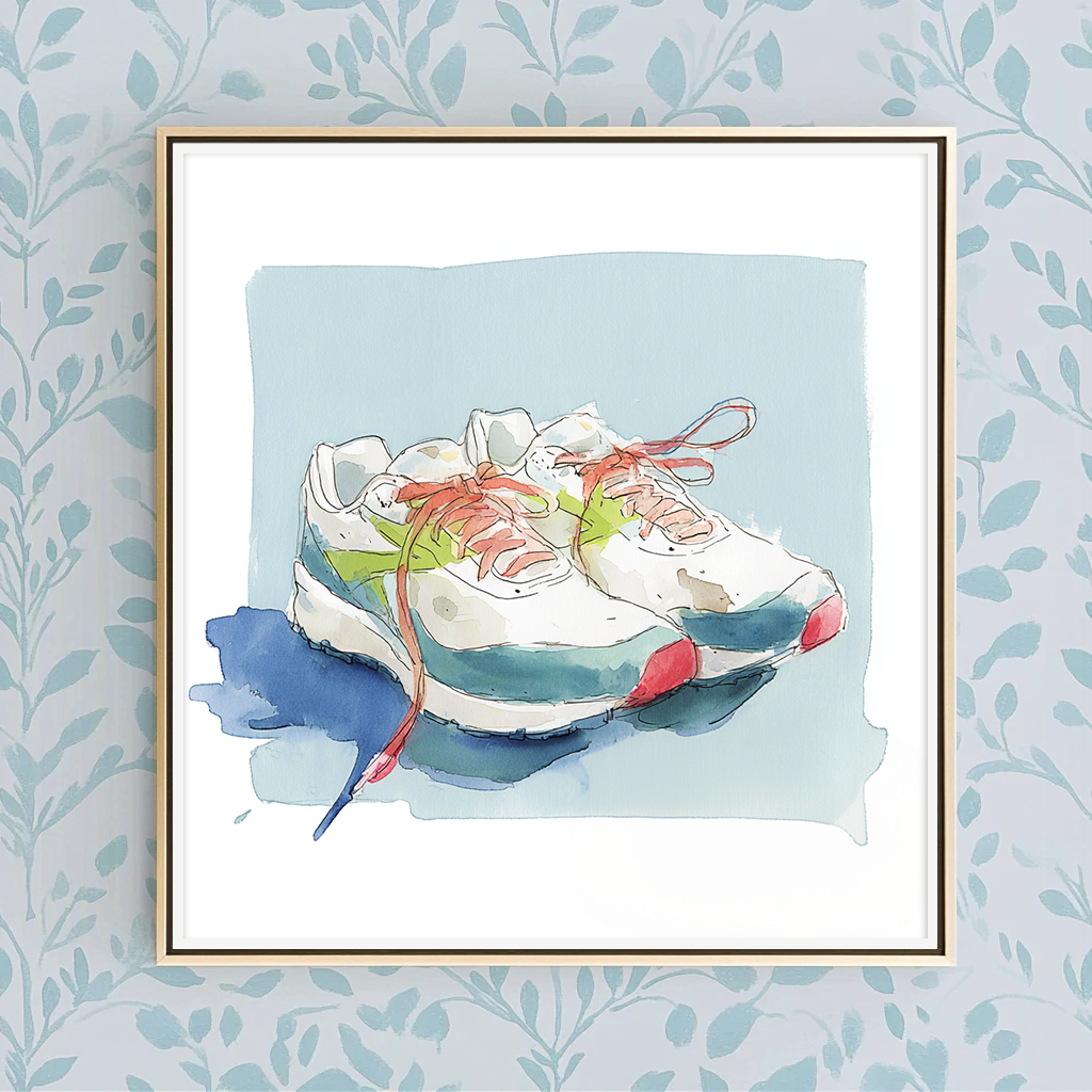 Sweat In Style - Art Print