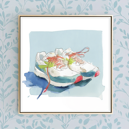 Sweat In Style - Art Print