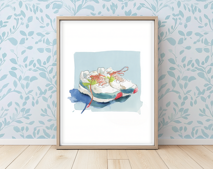Sweat In Style - Art Print