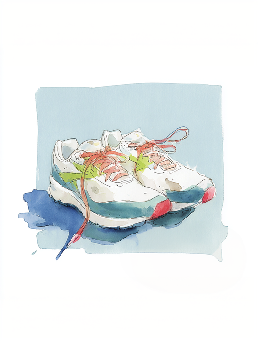 Sweat In Style - Art Print