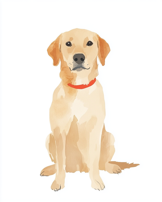 Sweet Lab - Art Print