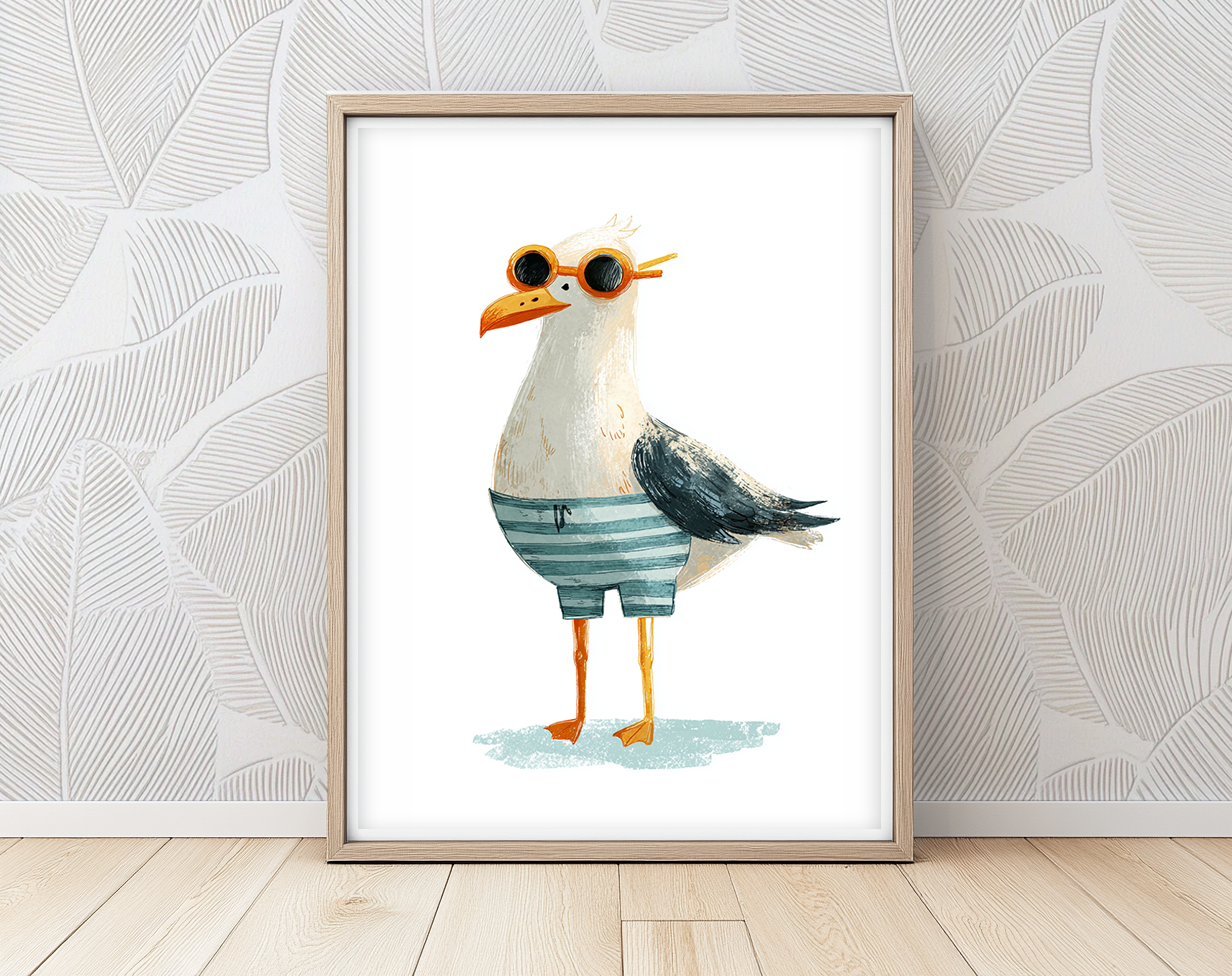 Swim Lessons - Art Print